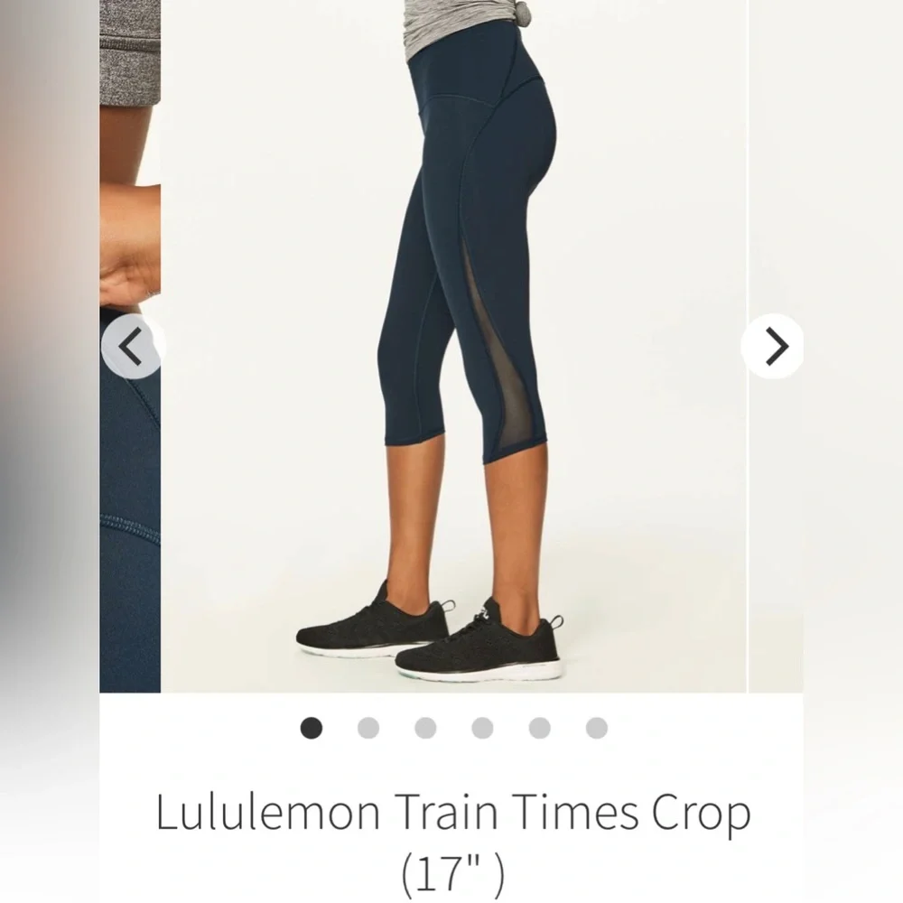 Lululemon Train Times Crop Leggings